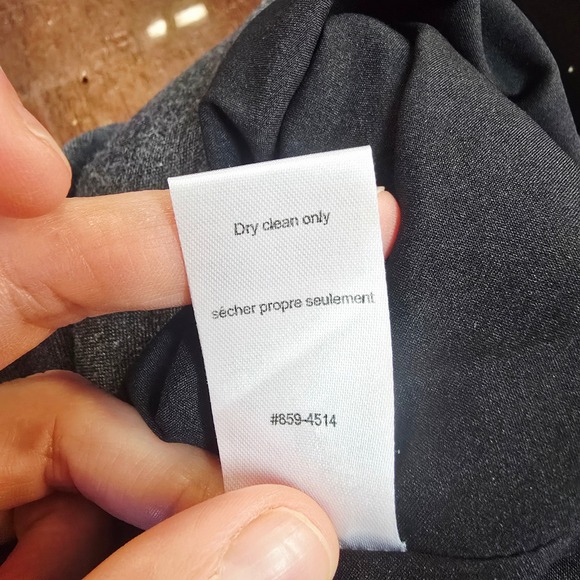 Nanette Lepore Sheath Dress Zipper Mesh Cap Sleeve Gray Size 4 - Picture 9 of 9